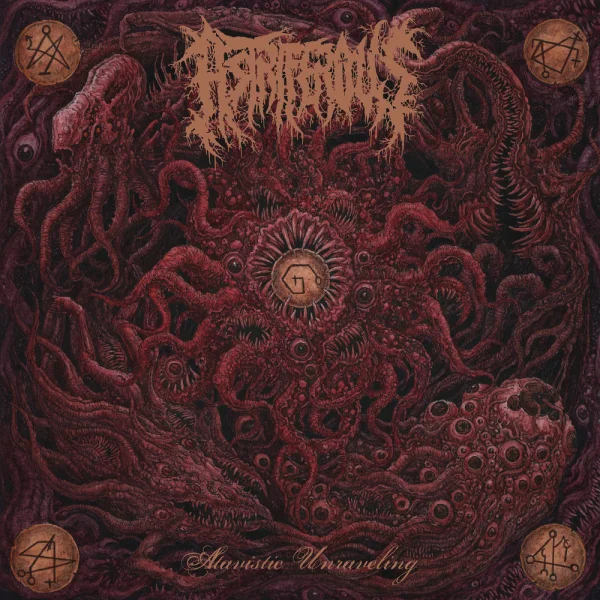 Astriferous – Atavistic Unraveling Album Cover