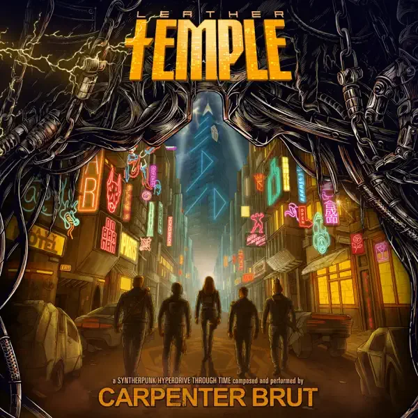 Carpenter Brut – Leather Temple Album Cover