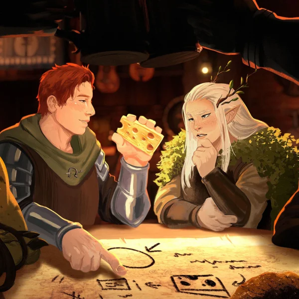 Colm R. McGuinness – Side-Side-Side Quest (Inspired by Dungeons & Dragons) Album Cover