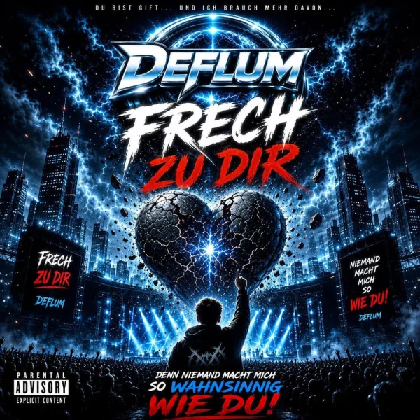 DEFLUM – Frech zu dir Album Cover