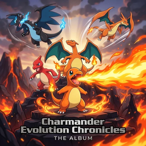 Epic PokeTunes – Charmander Evolution Chronicles Album Cover