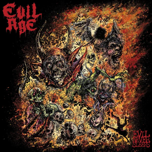 Evil Age – Evil Never Sleeps Album Cover
