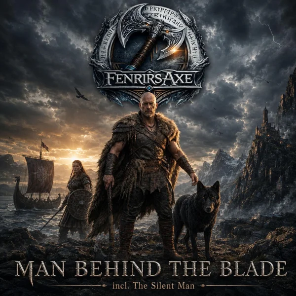 Fenrirs Axe – Man Behind The Blade Album Cover