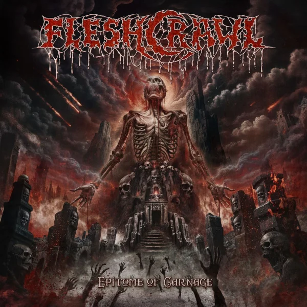 Fleshcrawl – Epitome of Carnage Album Cover