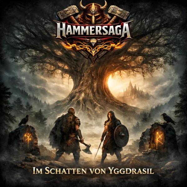 Hammersaga – Im Schatten von Yggdrasil Album Cover