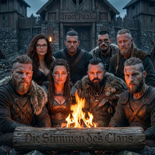 Iron Peak – Die Stimmen des Clans Album Cover