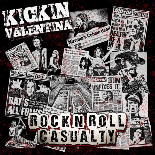 Kickin Valentina – Rock n Roll Casualty Album Cover