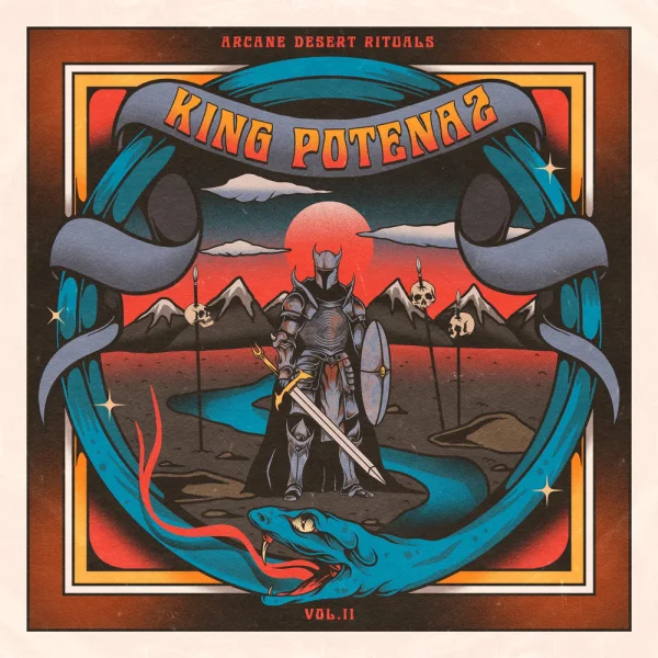 King Potenaz – Arcane Desert Rituals, Vol. 2 Album Cover
