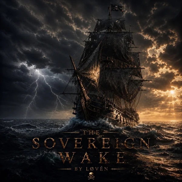 LØVÉN  – The Sovereign Wake Album Cover