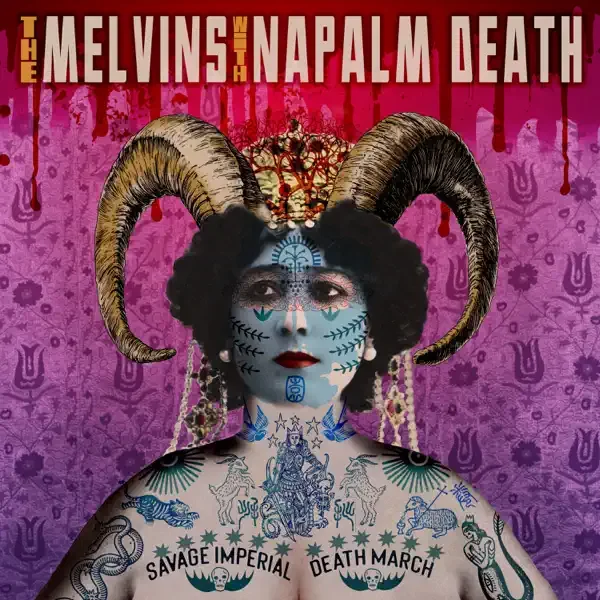 Melvins & Napalm Death – Savage Imperial Death March Album Cover