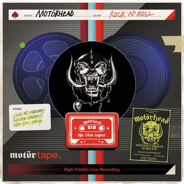 Motörhead – The Löst Tapes, Vol. 8 (Live at Winter Gardens, Margate, 5th Nov 1984) Album Cover