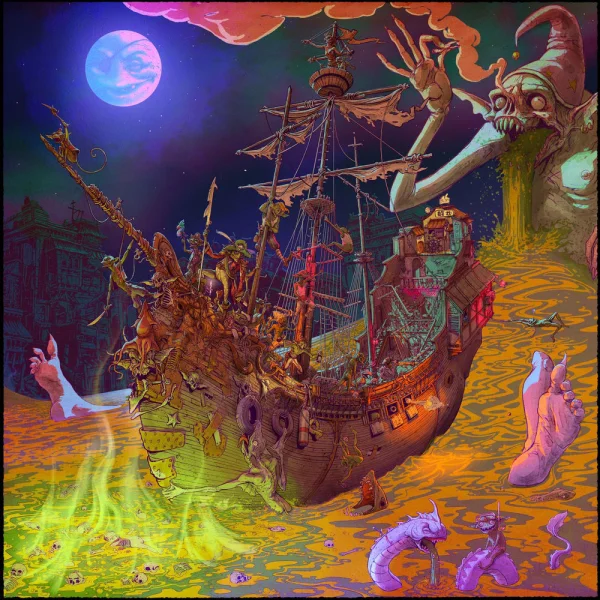 Nekrogoblikon – The Boiling Sea Album Cover
