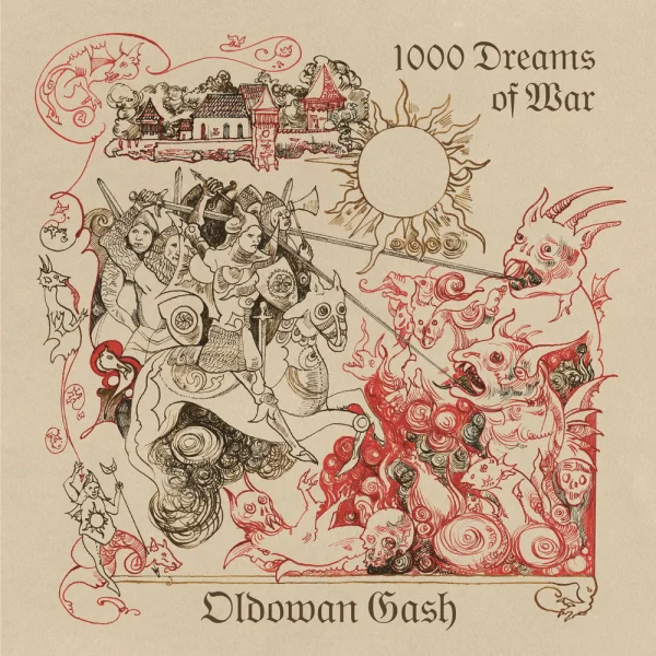 Oldowan Gash – 1000 Dreams of War Album Cover