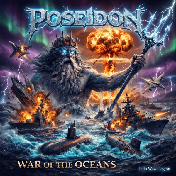 Poseidon – War Of the Oceans Album Cover