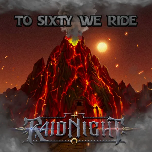 Raidnight – To sixty we ride Album Cover