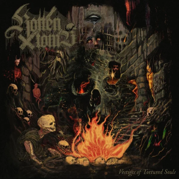 Rotten Tomb – Vestiges Of Tortured Souls Album Cover