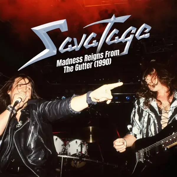 Savatage – Madness Reigns from the Gutter (1990) [Live] Album Cover