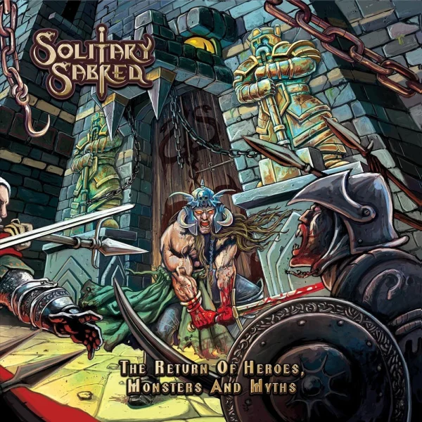 Solitary Sabred – The Return of Heroes, Monsters and Myths Album Cover
