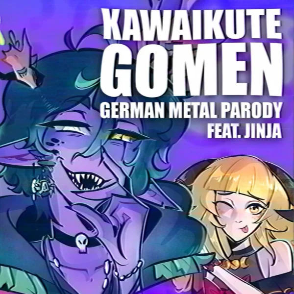 Suishomaru – Kawaikute Gomen (feat. Jinja) [German Metal Parody] Album Cover