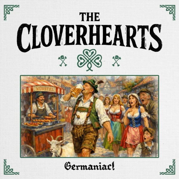 The Cloverhearts – Germaniac! Album Cover
