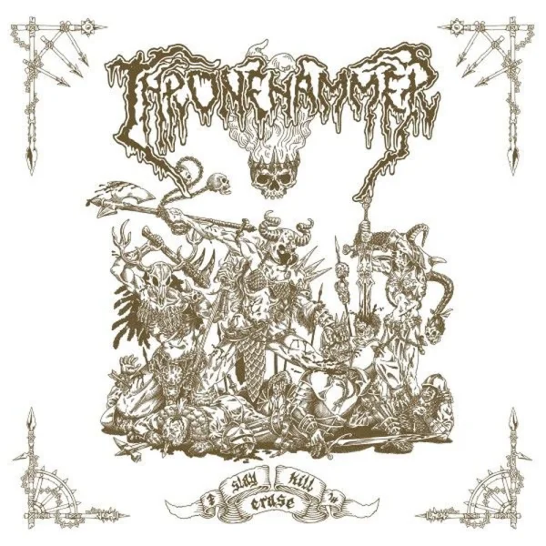 THRONEHAMMER – Slay | Kill | Erase Album Cover