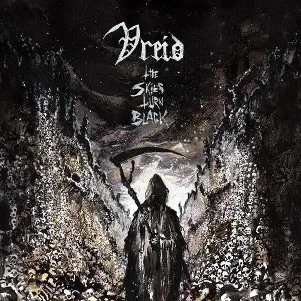 Vreid – The Skies Turn Black Album Cover